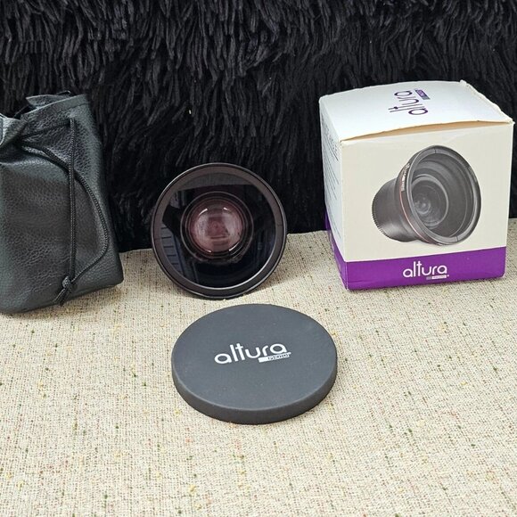 Altura Camera Lens 52mm Wide Angle Lens Compatible W/ all Camera MC HD 0.43X - Picture 2 of 12
